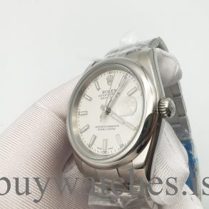 Rolex Datejust 126300 Herren 41 Silver Dial Oystersteel Watch