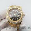 Rolex Day-Date 228348RBR 18 Karat Gold mit Diamanten 40 mm Automatik