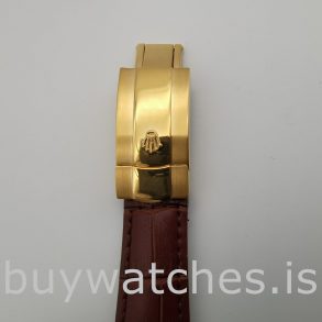 Rolex Day-Date 1503 Unisex Gold Crocodile Skin 34 mm Automatikuhr