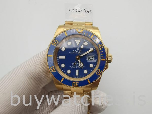 Rolex Submariner 116618LB Herren 40mm Blue Dial Automatikuhr