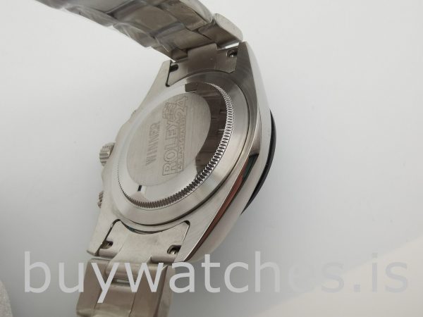Rolex Daytona 116500 Herren 40mm White Dial Automatic 4130 Uhr