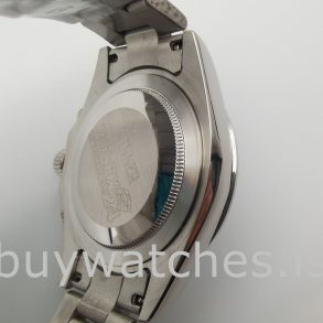 Rolex Daytona Diamant Lünette Schwarzes Zifferblatt Damen 40mm Uhr